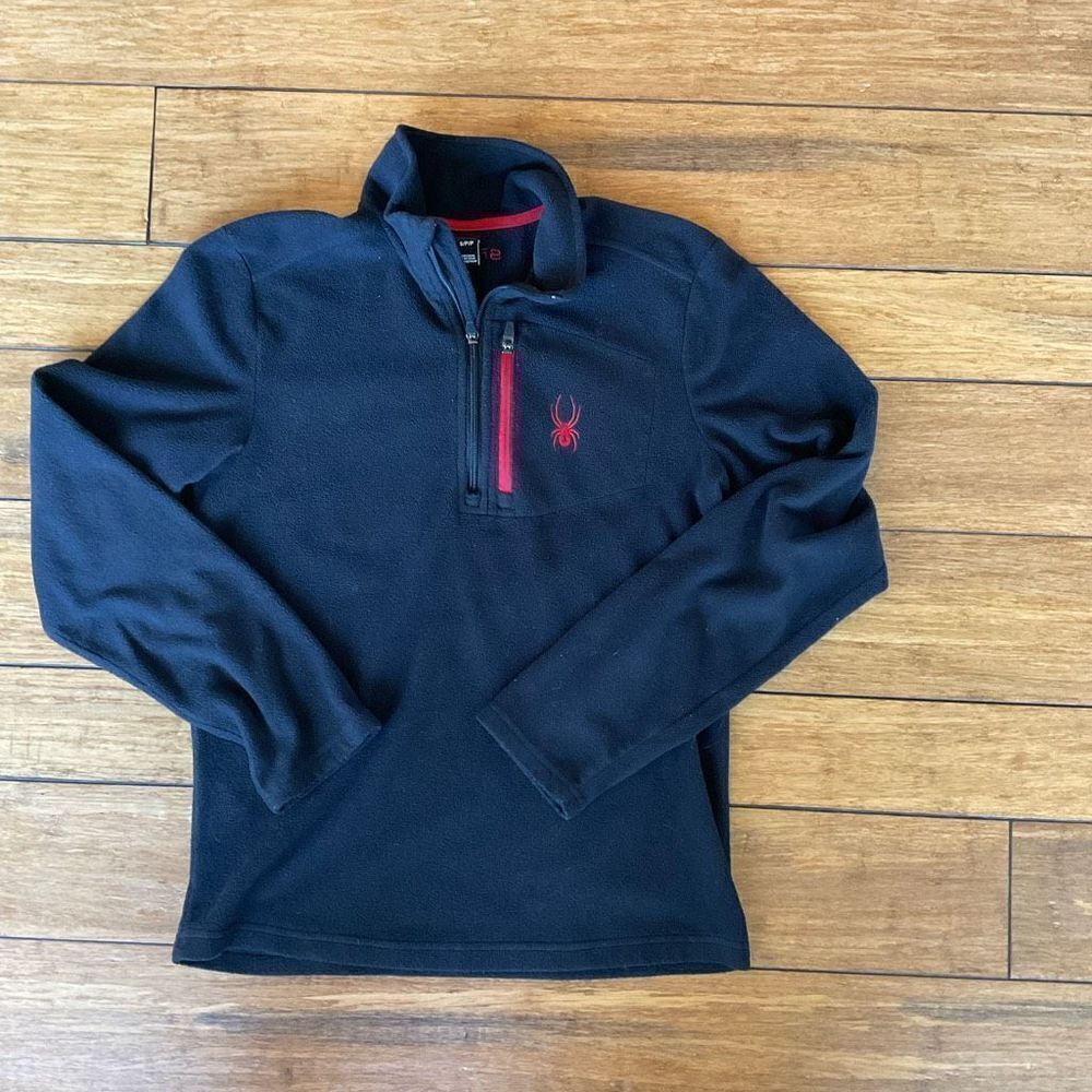 Spyder Transport Quarterzip
Fleece Pullover 🕷️❤️